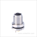 M5 4pin PCB welding round connector